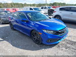 2020 Honda Civic Sport Blue vin: 19XFC2F84LE027126