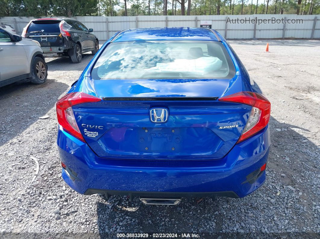 2020 Honda Civic Sport Blue vin: 19XFC2F84LE027126