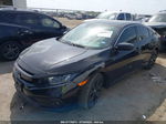 2019 Honda Civic Sedan Sport Black vin: 19XFC2F85KE007143