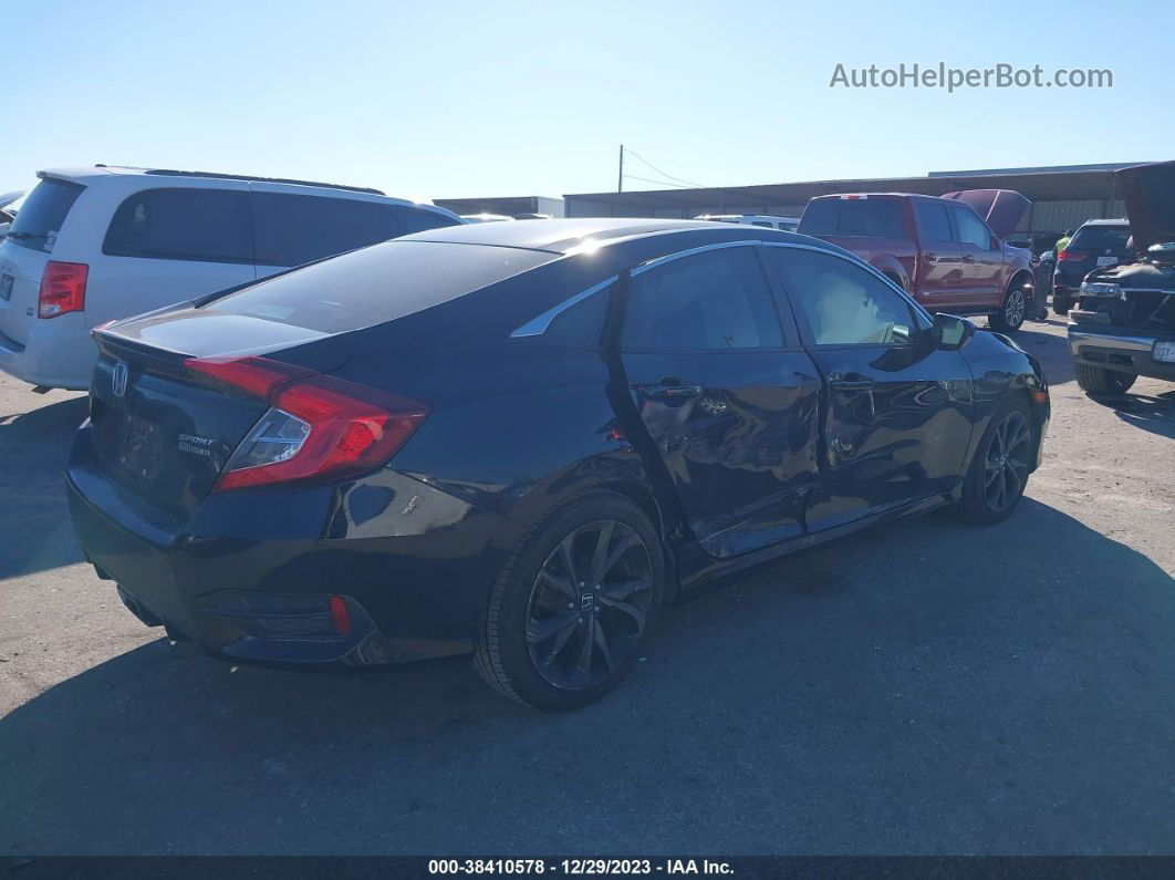 2019 Honda Civic Sport Black vin: 19XFC2F85KE041146