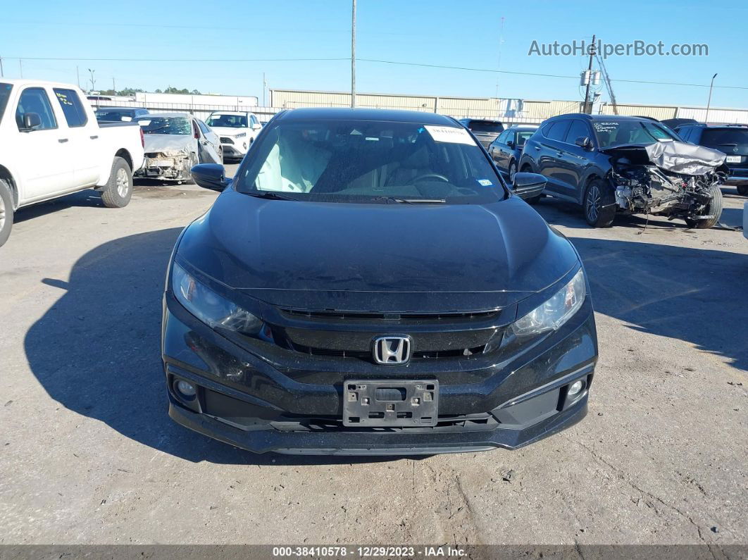 2019 Honda Civic Sport Black vin: 19XFC2F85KE041146