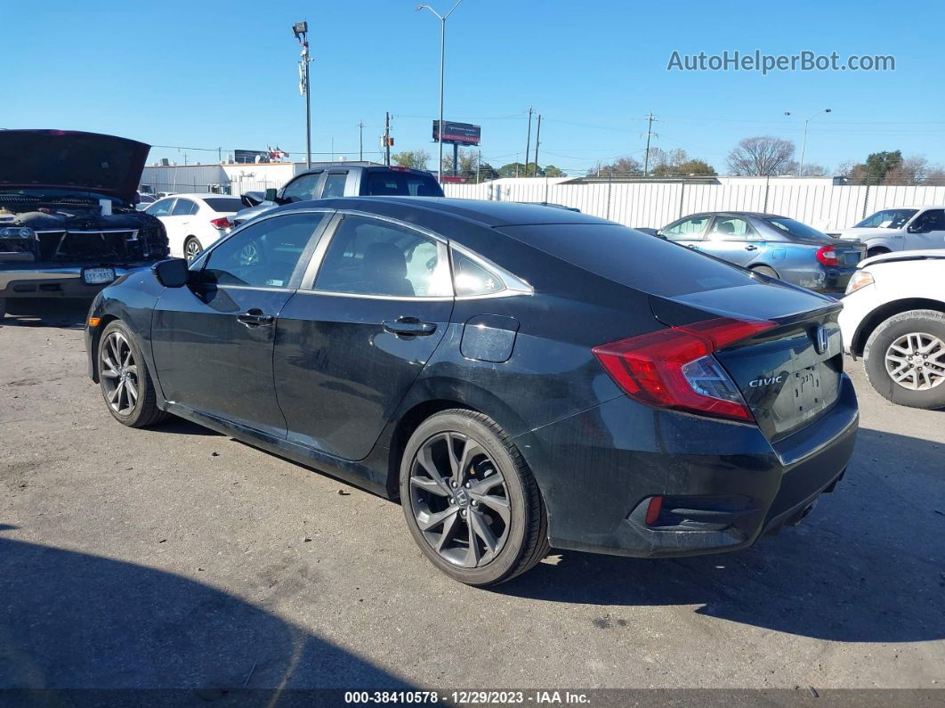 2019 Honda Civic Sport Black vin: 19XFC2F85KE041146