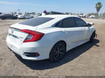 2019 Honda Civic Sedan Sport White vin: 19XFC2F85KE204409