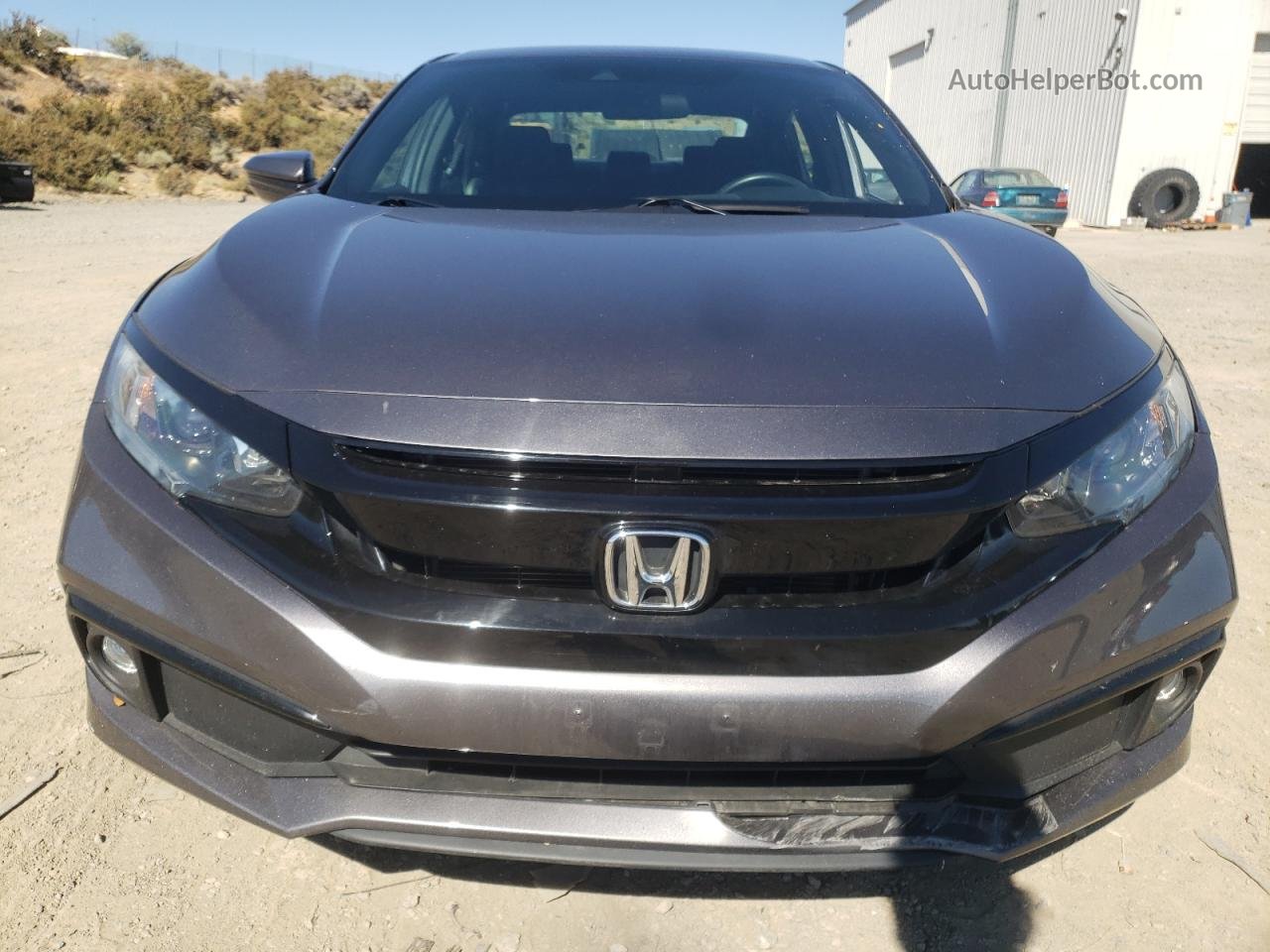 2019 Honda Civic Sport Gray vin: 19XFC2F85KE209187