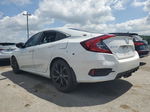 2020 Honda Civic Sport White vin: 19XFC2F85LE007368