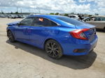 2020 Honda Civic Sport Синий vin: 19XFC2F85LE012411