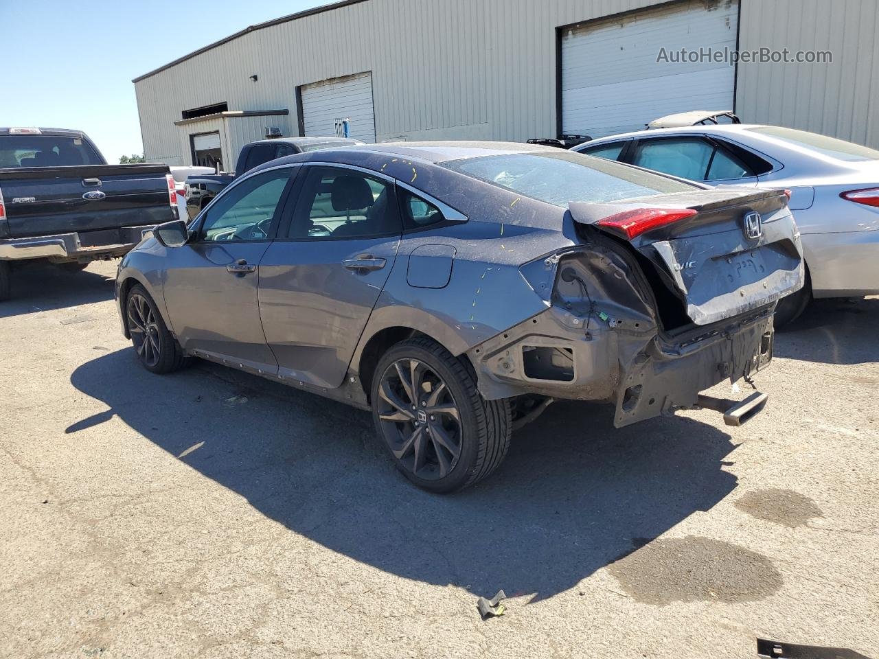 2019 Honda Civic Sport Charcoal vin: 19XFC2F86KE209201