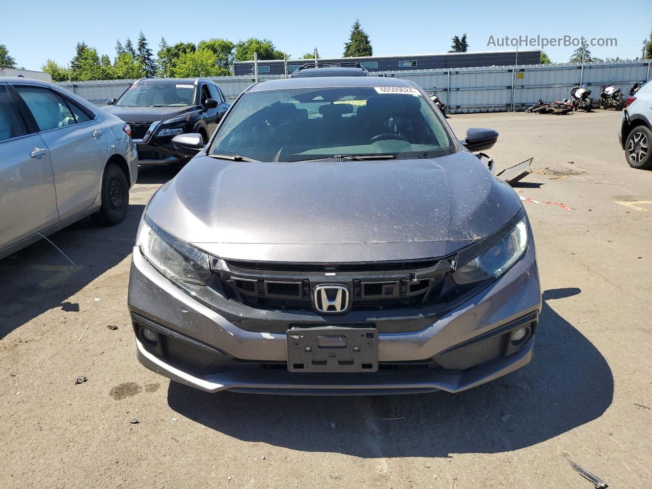 2019 Honda Civic Sport Charcoal vin: 19XFC2F86KE209201