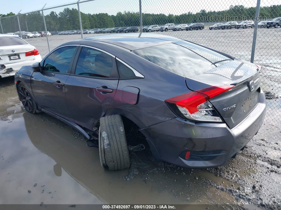 2020 Honda Civic Sport  Серый vin: 19XFC2F86LE024891