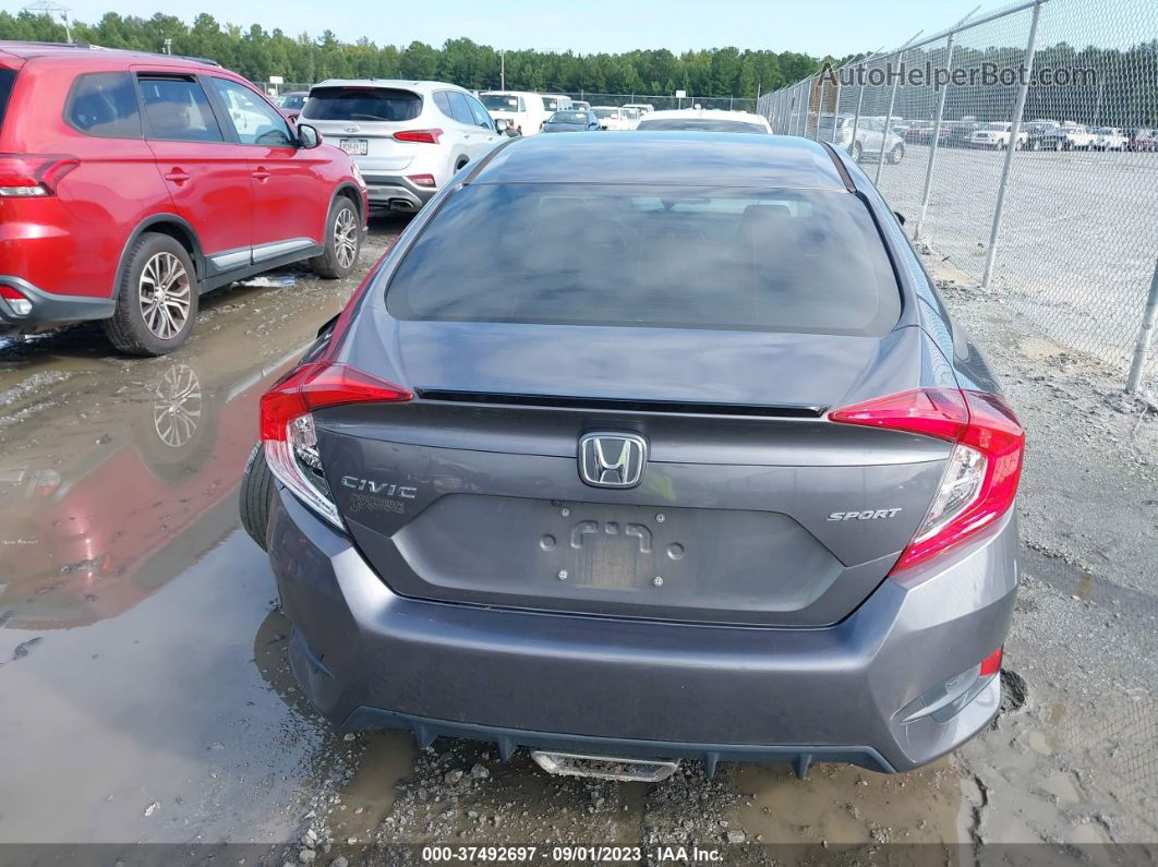 2020 Honda Civic Sport  Gray vin: 19XFC2F86LE024891