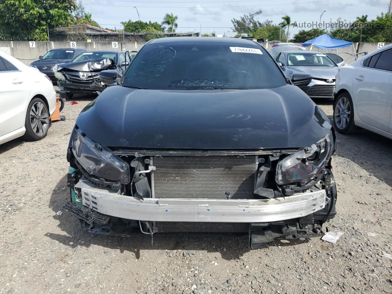 2019 Honda Civic Sport Black vin: 19XFC2F87KE017026