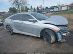 2020 Honda Civic Sport  Silver vin: 19XFC2F87LE025726