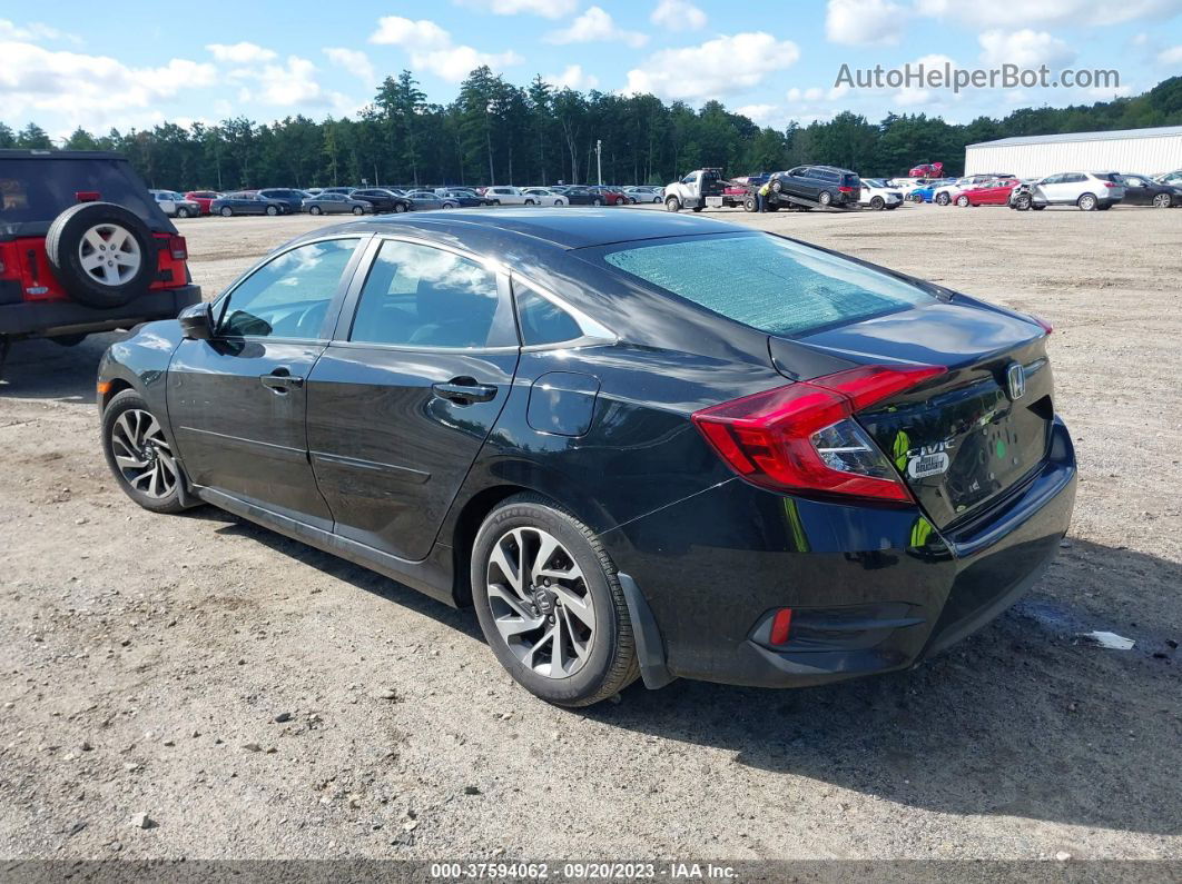 2016 Honda Civic Sedan Ex Черный vin: 19XFC2F88GE224385