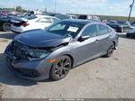 2019 Honda Civic Sport Gray vin: 19XFC2F88KE004057