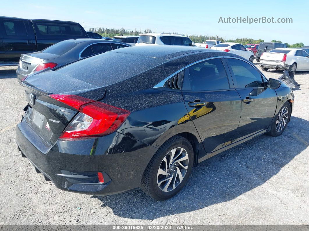 2019 Honda Civic Sport Черный vin: 19XFC2F89KE045605