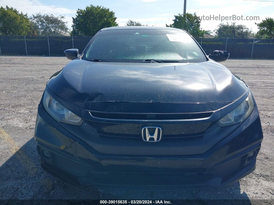 2019 Honda Civic Sport Черный vin: 19XFC2F89KE045605