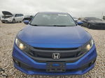 2020 Honda Civic Sport Синий vin: 19XFC2F89LE022648