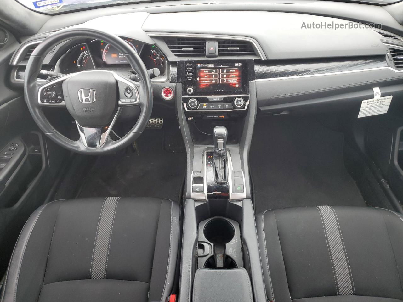 2020 Honda Civic Sport Синий vin: 19XFC2F89LE022648