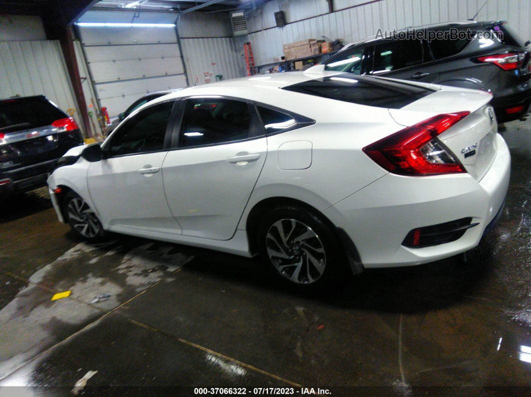 2017 Honda Civic Sedan Ex White vin: 19XFC2F8XHE038638