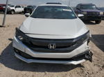 2020 Honda Civic Sport White vin: 19XFC2F8XLE005602