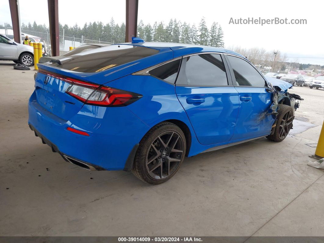 2023 Honda Civic Sport Touring Blue vin: 19XFL1H81PE011737