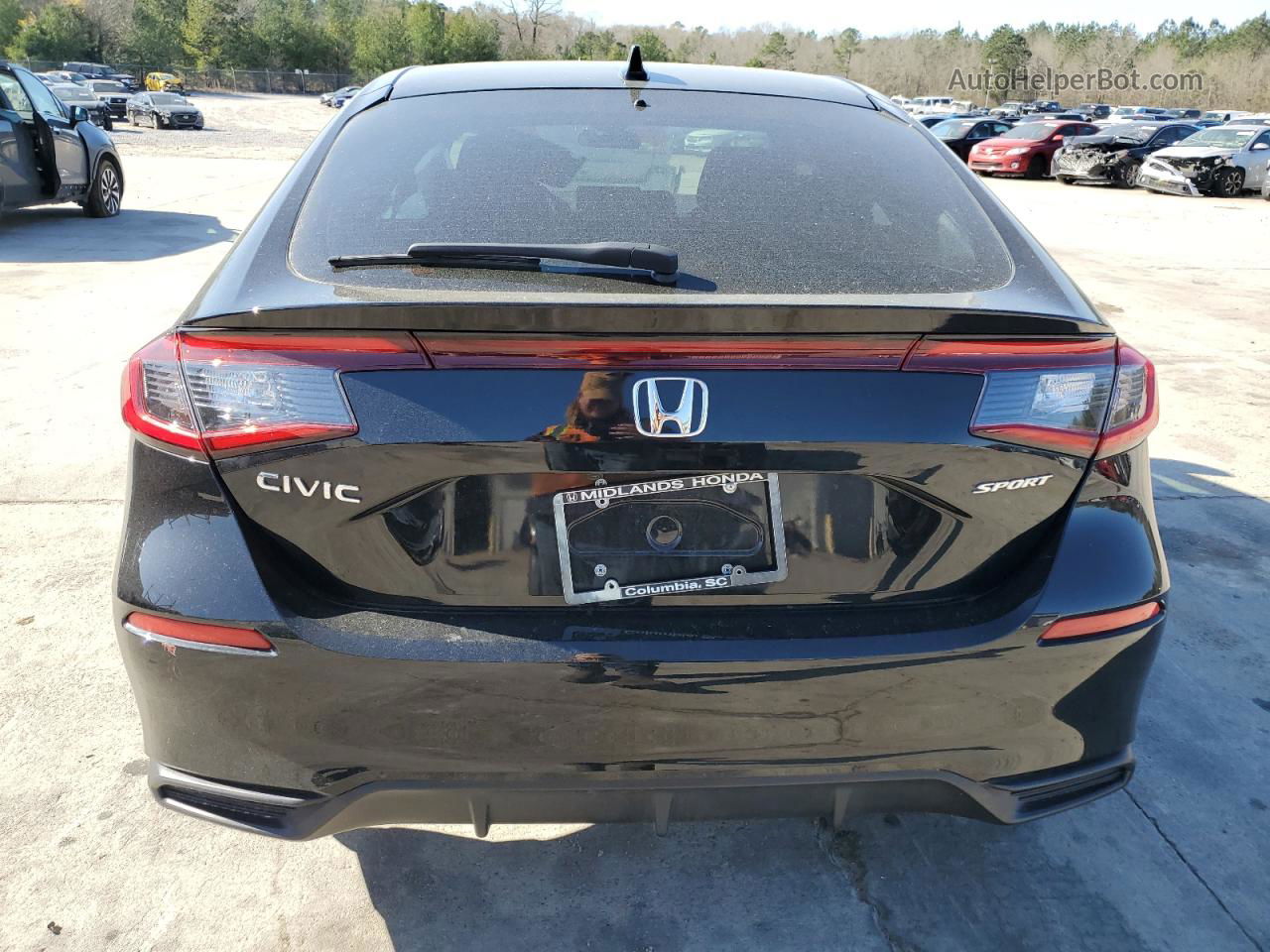 2023 Honda Civic Sport Black vin: 19XFL2H82PE011607