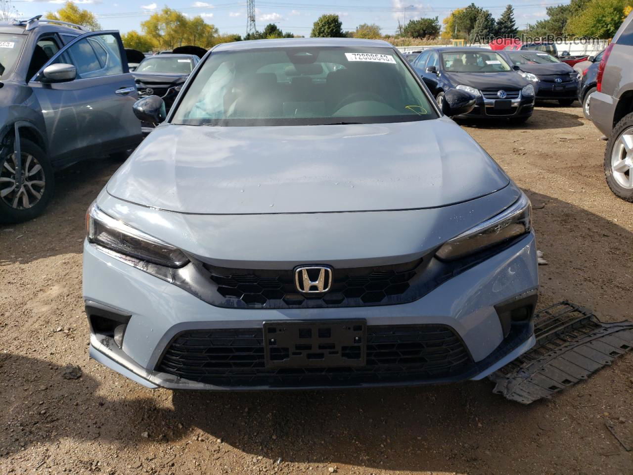 2023 Honda Civic Sport Gray vin: 19XFL2H89PE006307