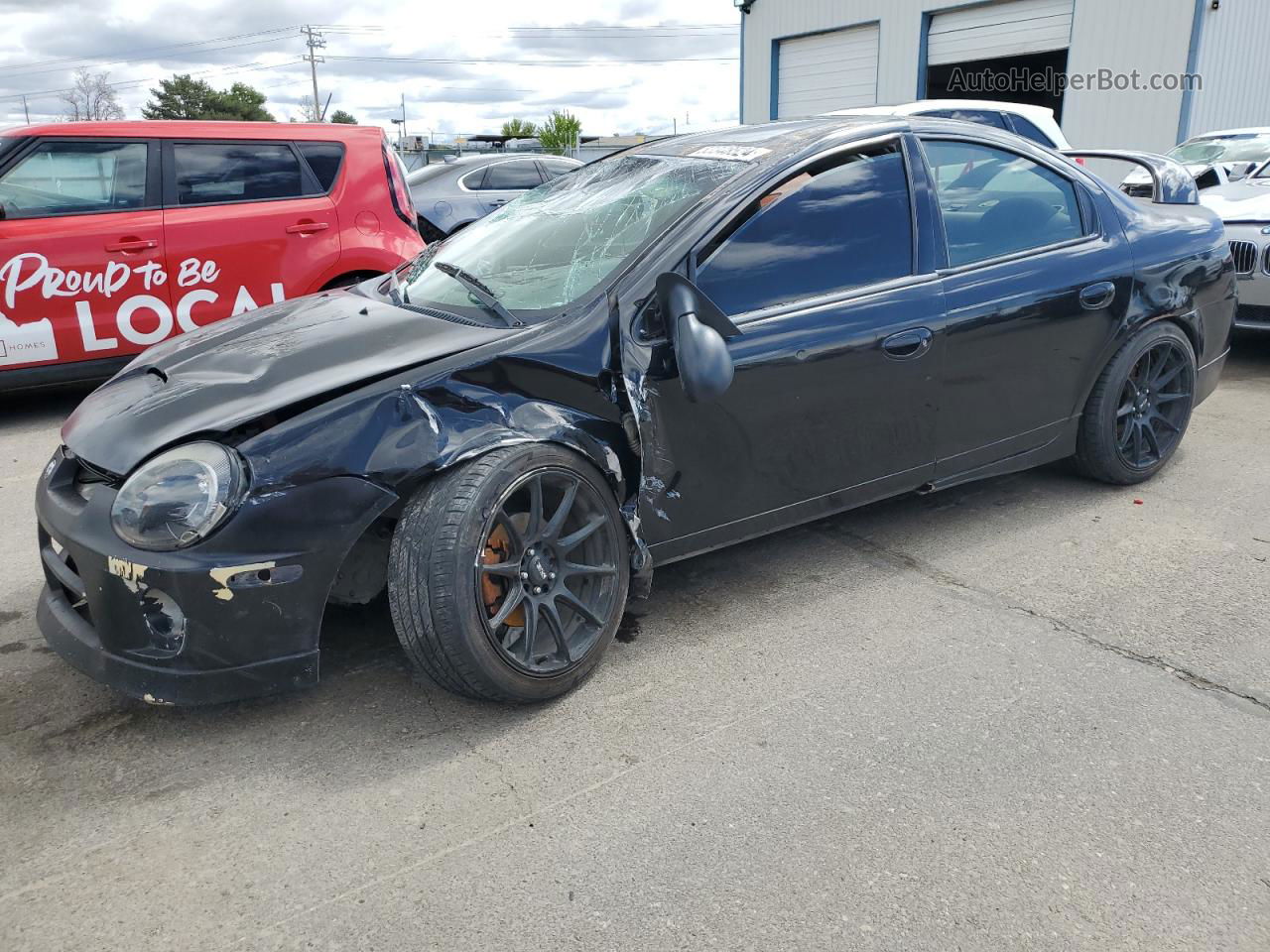 2004 Dodge Neon Srt-4 Black vin: 1B3AS66S44D553535