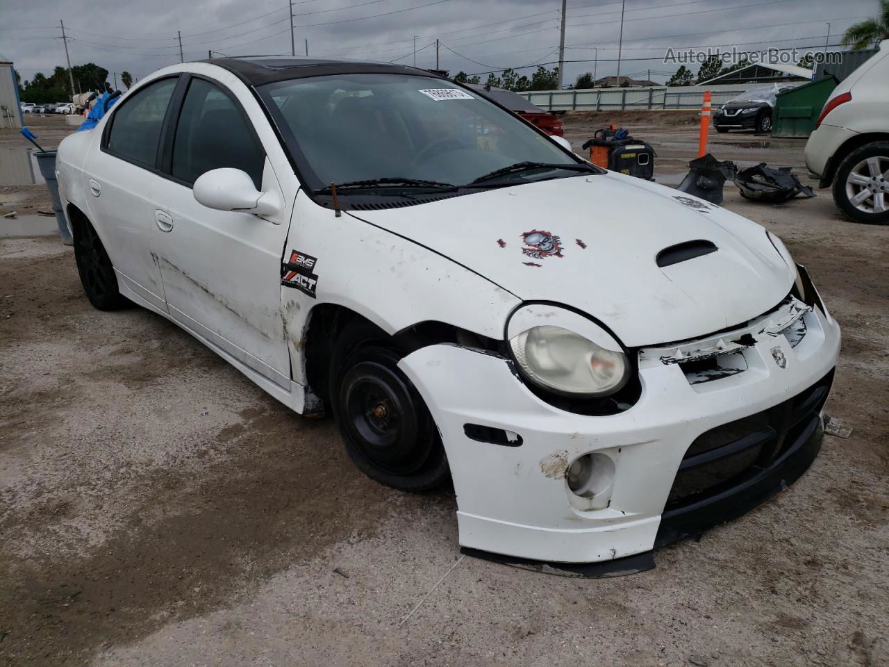 2004 Dodge Neon Srt-4 White vin: 1B3AS66S74D615946