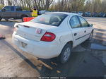 2004 Dodge Neon Se White vin: 1B3ES26C04D623227