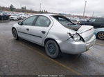 2004 Dodge Neon Se Silver vin: 1B3ES26C14D624094