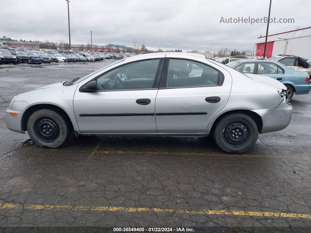 2004 Dodge Neon Se Silver vin: 1B3ES26C14D624094