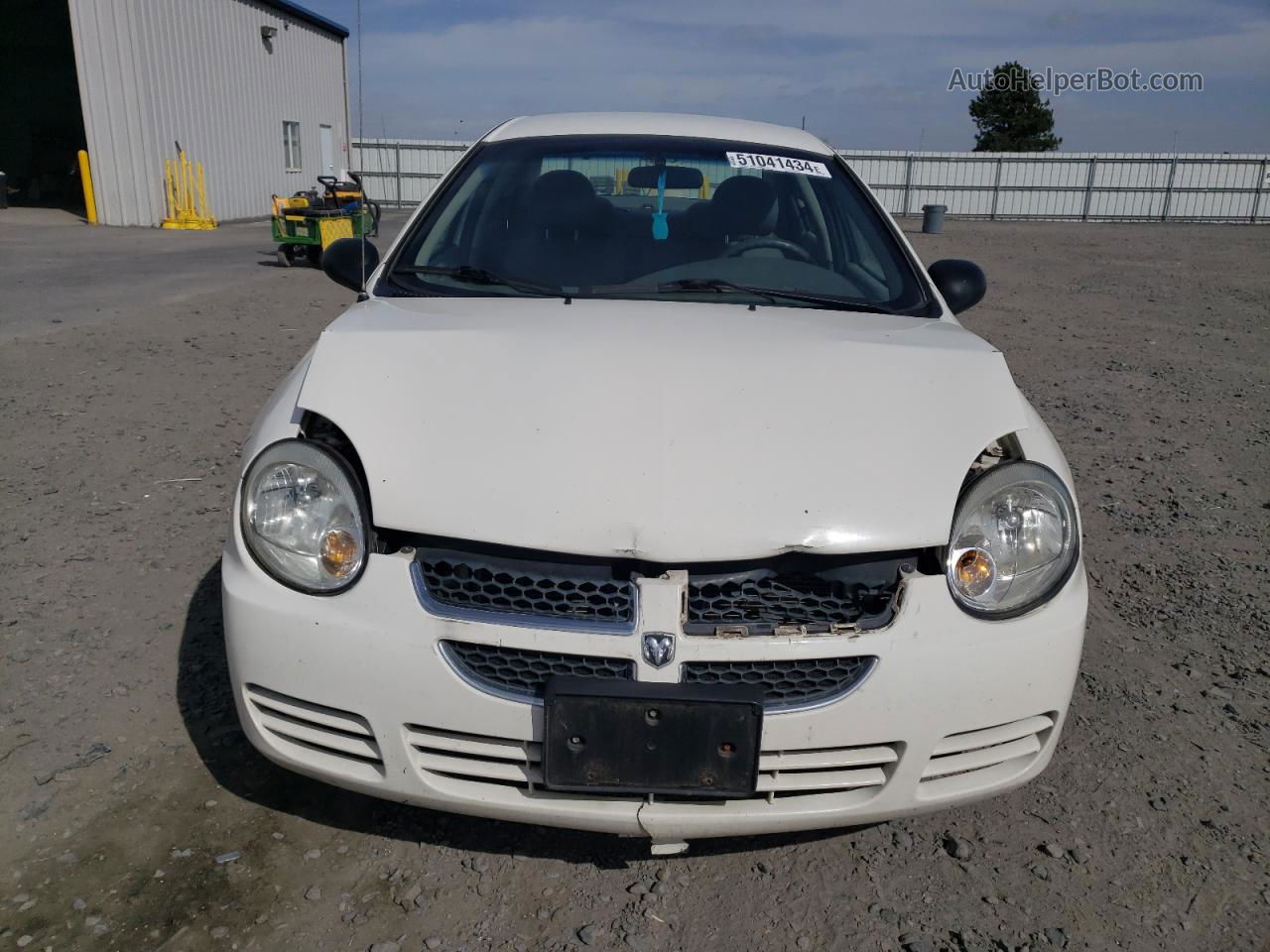 2004 Dodge Neon Base White vin: 1B3ES26C14D624791