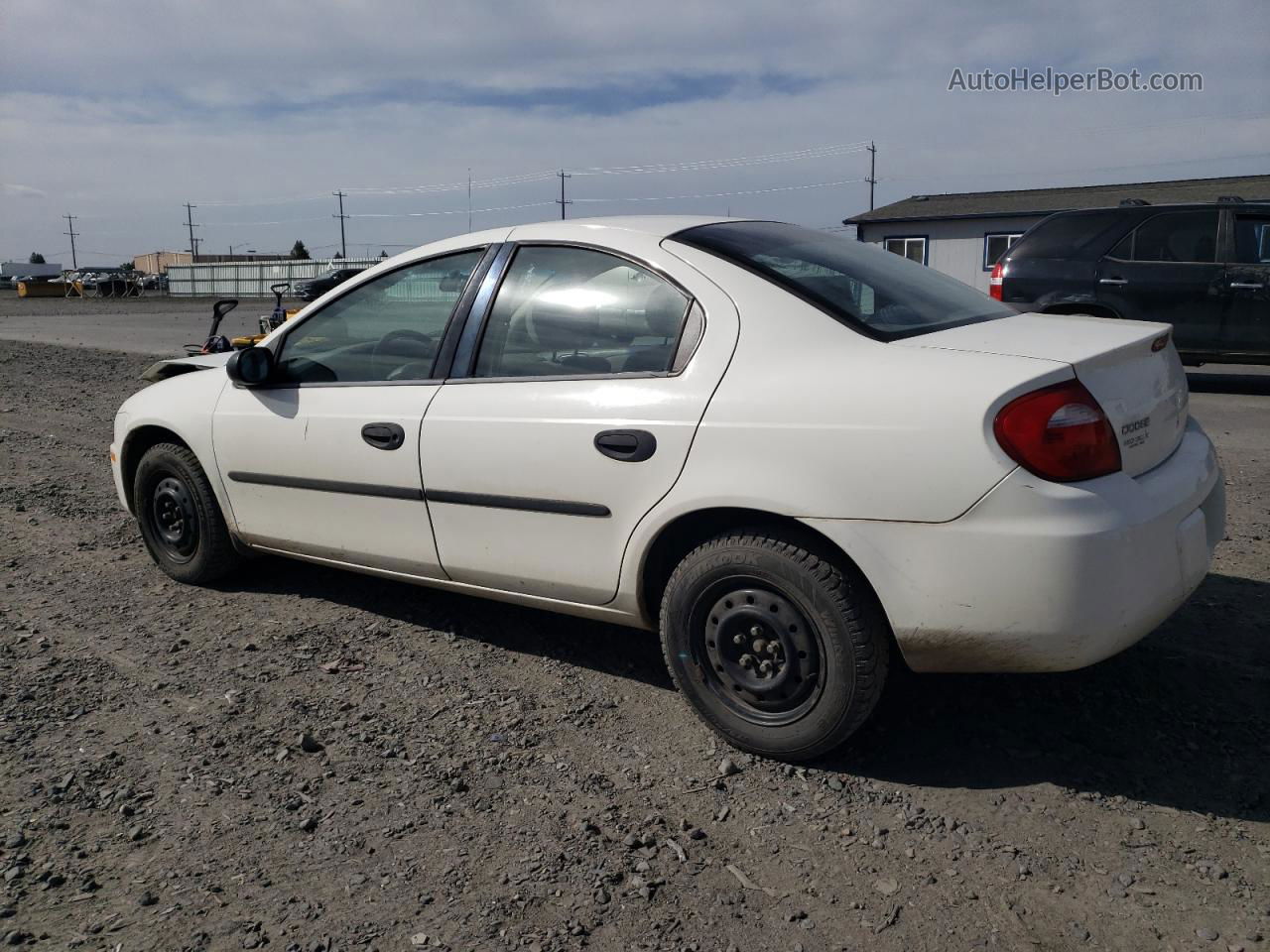 2004 Dodge Neon Base White vin: 1B3ES26C14D624791