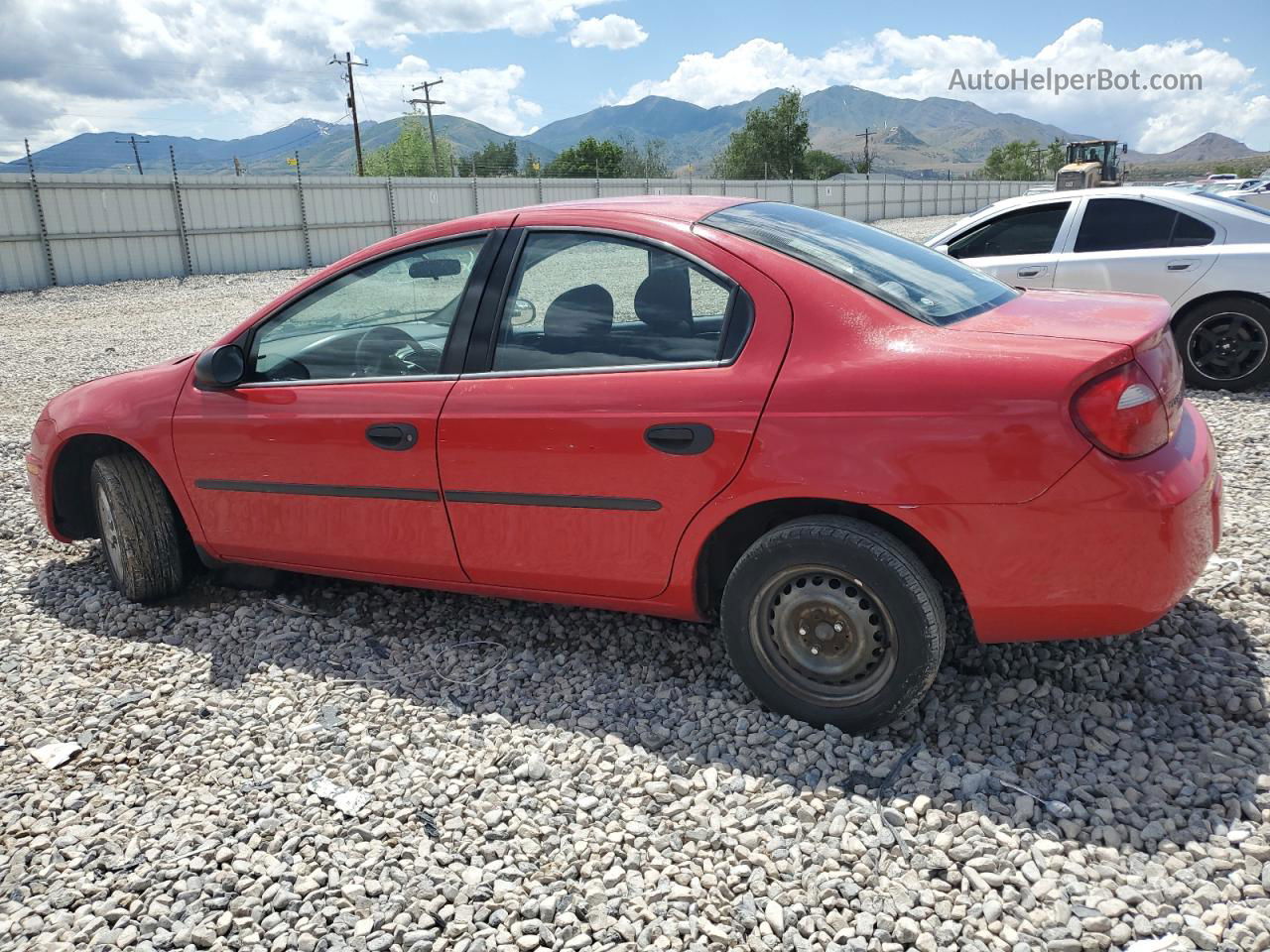 2004 Dodge Neon Base Red vin: 1B3ES26C24D606185