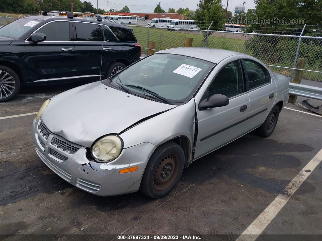 2004 Dodge Neon Se Gray vin: 1B3ES26C54D605872