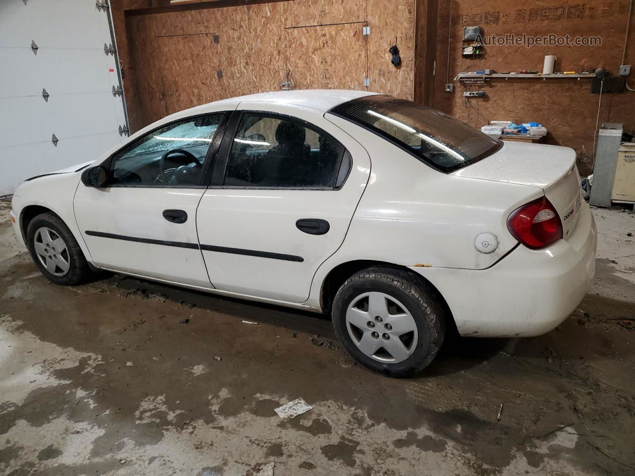 2004 Dodge Neon Base White vin: 1B3ES26C54D626947