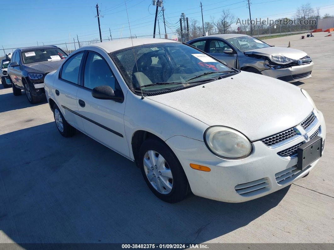 2004 Dodge Neon Se Yellow vin: 1B3ES26C64D554964