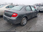 2004 Dodge Neon Se Gray vin: 1B3ES26C74D517082