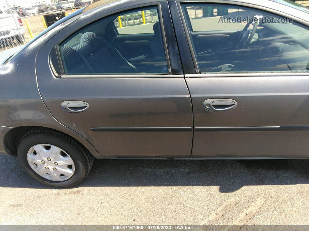 2004 Dodge Neon Se Gray vin: 1B3ES26C74D585897