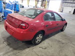 2004 Dodge Neon Base Red vin: 1B3ES26C74D588394