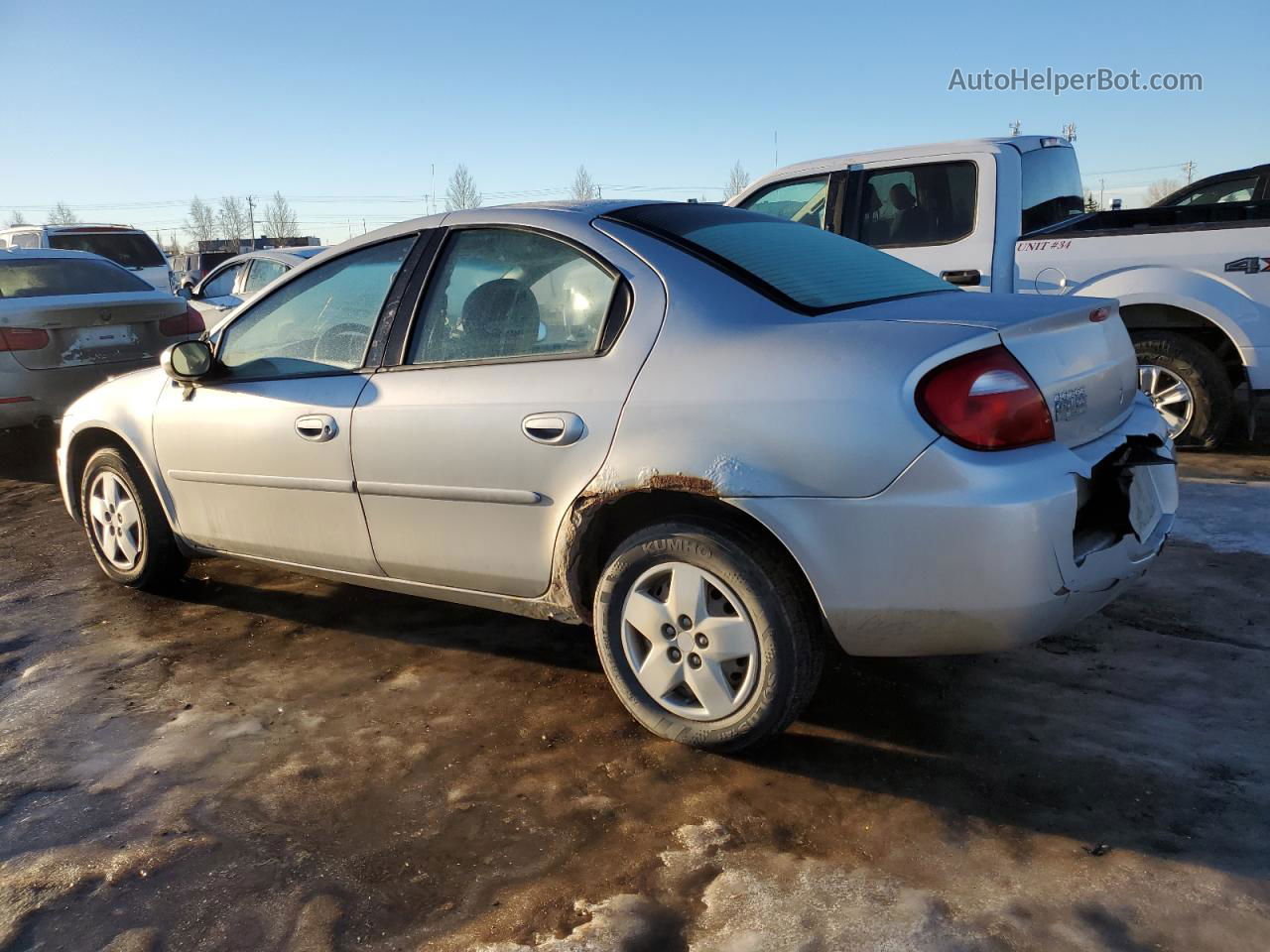 2004 Dodge Neon Sx 2.0 Серый vin: 1B3ES46C04D541221