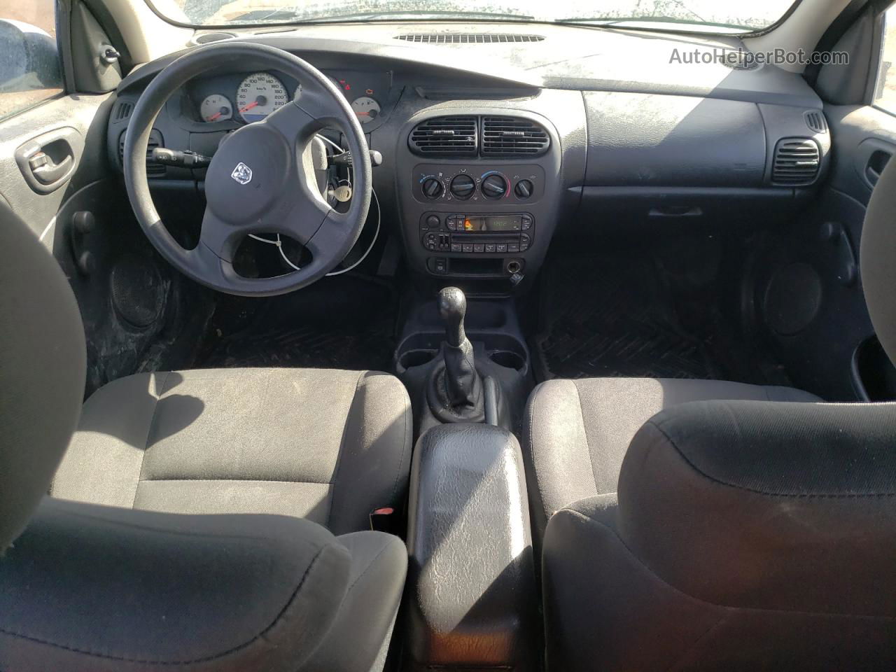 2004 Dodge Neon Sx 2.0 Черный vin: 1B3ES46C14D529255