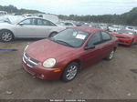 2004 Dodge Neon Sxt Maroon vin: 1B3ES56C04D502490