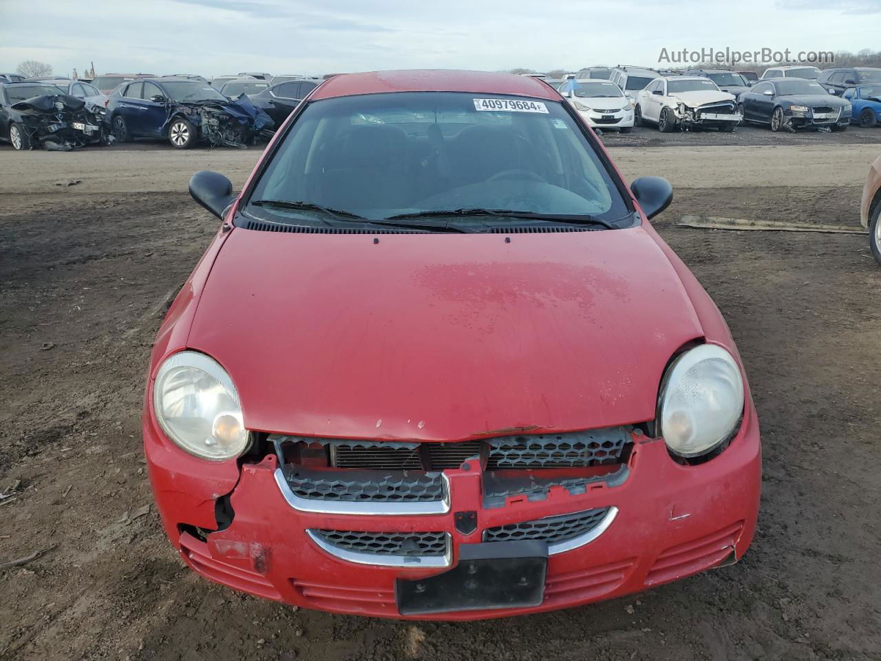 2004 Dodge Neon Sxt Red vin: 1B3ES56C04D536834