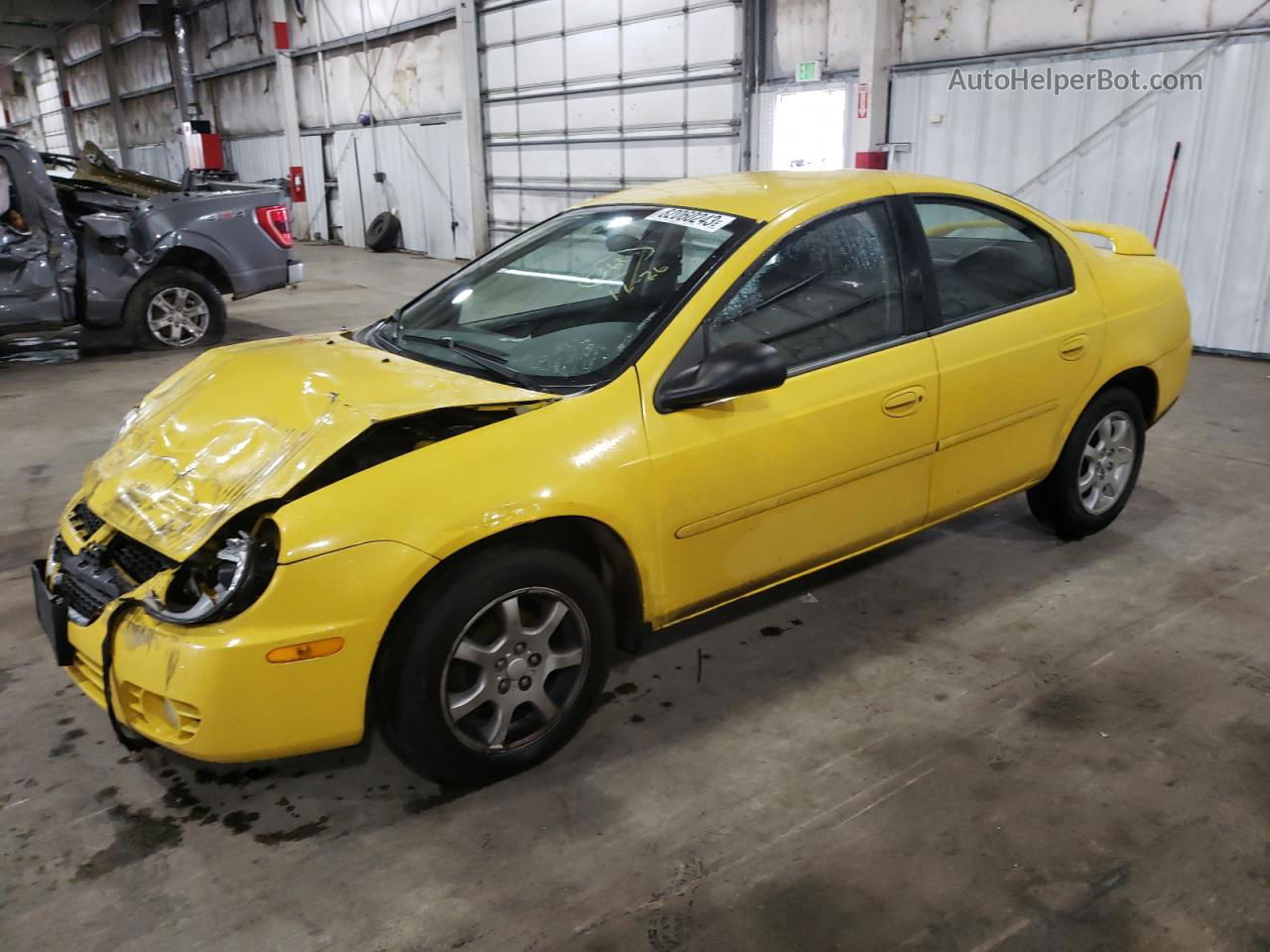 2004 Dodge Neon Sxt Yellow vin: 1B3ES56C04D585063