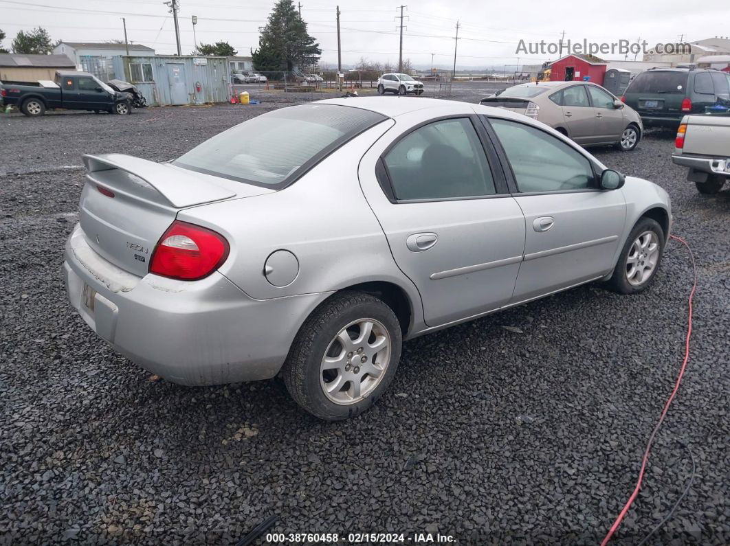 2004 Dodge Neon Sxt Silver vin: 1B3ES56C04D601827