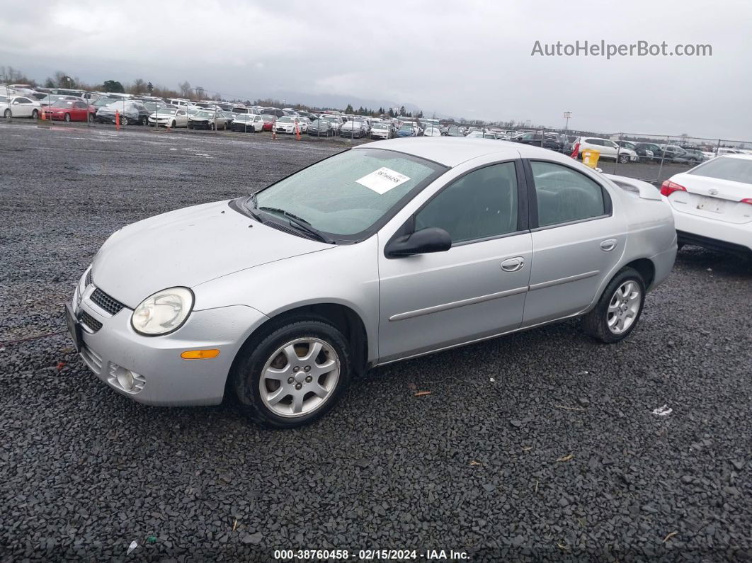 2004 Dodge Neon Sxt Silver vin: 1B3ES56C04D601827