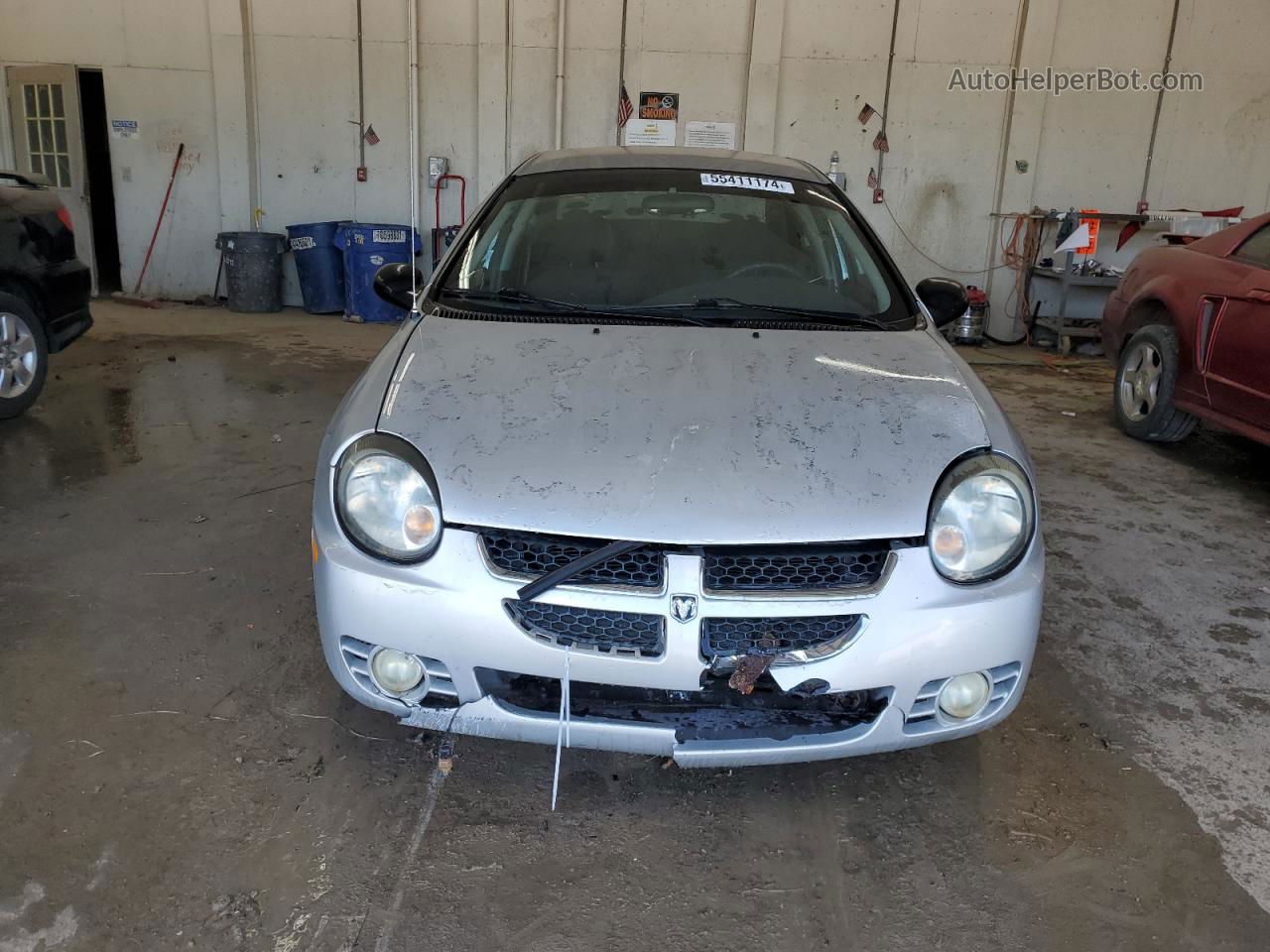 2004 Dodge Neon Sxt Silver vin: 1B3ES56C04D602542