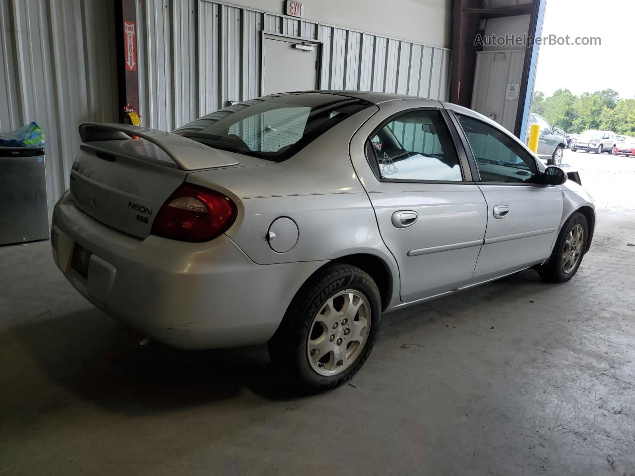 2004 Dodge Neon Sxt Silver vin: 1B3ES56C14D516625